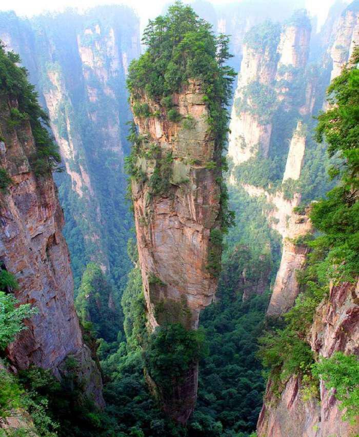 Βουνά Tianzi, Κίνα