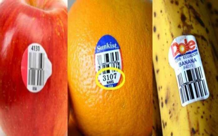 Προσοχή: Τι σημαίνουν τα αυτοκόλλητα σε φρούτα και λαχανικά