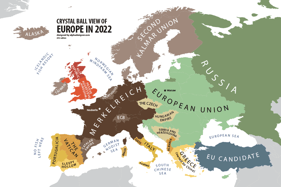 Τα Εθνικά Στερεότυπα σε Χάρτες 2 Ευρώπη 2022